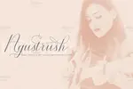 فونت دستنویس انگلیسی Serendipity