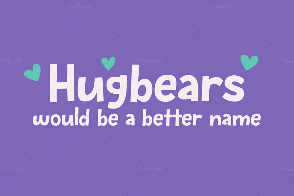 فونت کارتونی Bugbear - 3 فونت کارتونی Bugbear - 3