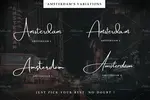 فونت انگلیسی دستنویس Amsterdam