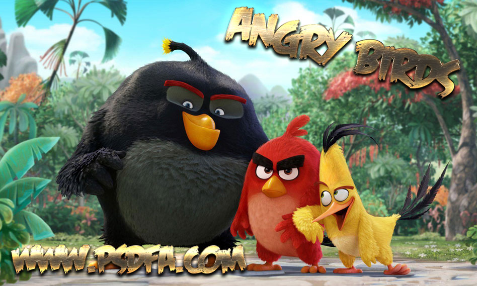 فونت پرندگان خشمگین Angry Birds