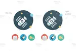 آیکون متنوع مناسب برای برنامه نویسی و طراحی سایت