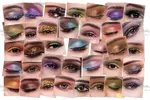 کلاژ میکاپ و آرایش چشم