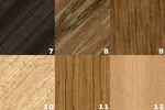 تکسچر انواع چوب درختی