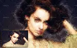 اکشن ایجاد افکت ذرات رنگی
