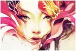 افکت نقاشی آبرنگی عاشقانه