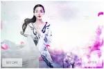 افکت نقاشی آبرنگی عاشقانه