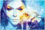 افکت نقاشی آبرنگی عاشقانه