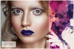 افکت نقاشی آبرنگی عاشقانه