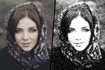 تبدیل عکس به نقاشی جوهر و خودنویس