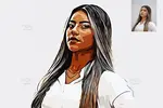 افکت هنری وکسل پرتره