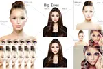 بزرگ کردن اندازه چشم ها در فتوشاپ