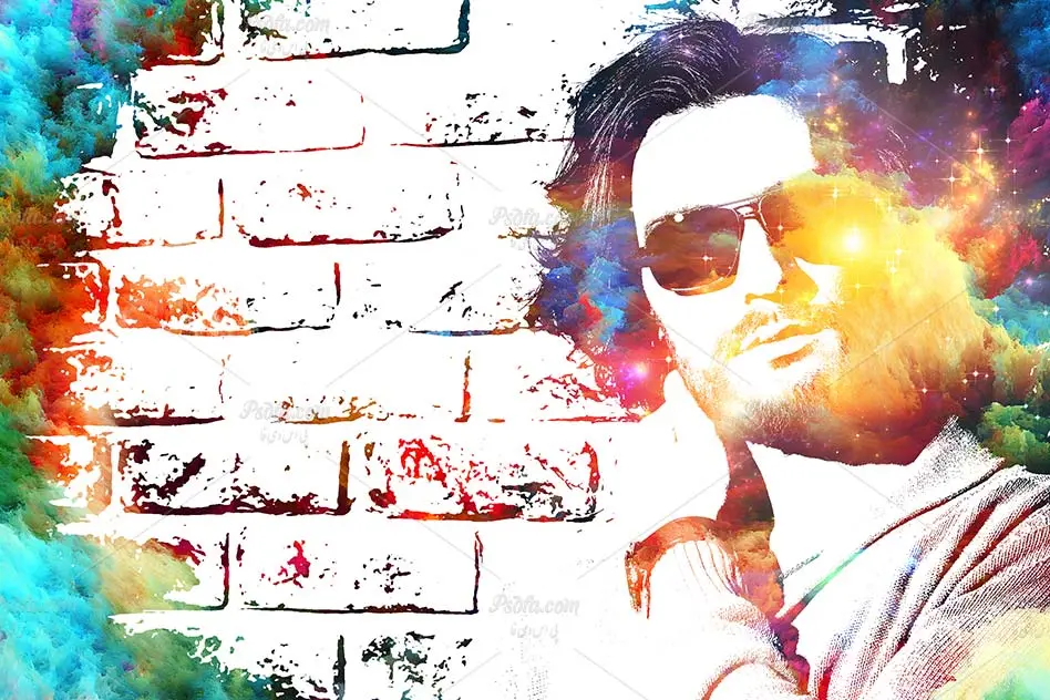 تبدیل تصاویر به وکتور نقاشی هنری در فتوشاپ