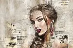 افکت هنری روزنامه و مجله