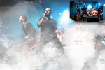 براش و بک گراند دود و بخار آب