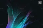 براش موی صاف انتزاعی