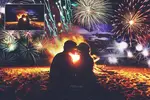 افکت آتش‌بازی و فشفشه