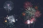 افکت آتش‌بازی و فشفشه