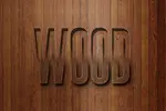 استایل و افکت متن چوب ، سنگ و فلز