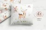 عناصر طراحی جنگل و حیوانات فانتزی