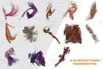 اشکال سه بعدی (3D) انتزاعی