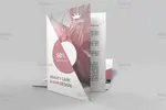 بروشور دو لت سالن زیبایی و محصولات آرایشی و بهداشتی