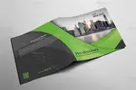 بروشور دو لت مربعی شرکتی
