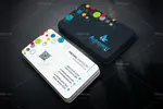 کارت ویزیت با بک گراند زیبا
