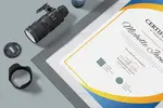 قالب لایه‌باز سرتیفیکیت و لوح تقدیر