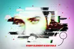 افکت گلیچ و نویز عکس و تصاویر 