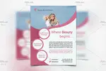 تراکت پیرایش و سالن زیبایی