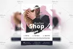 تراکت پیرایش و سالن زیبایی