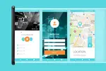 موکاپ صفحه نمایش موبایل