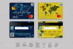موکاپ کردیت کارت و کارت بانکی