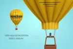 موکاپ بالون هوای گرم
