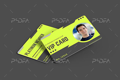 موکاپ انواع کارت اعتباری پلاستیکی