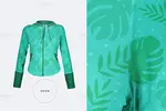 موکاپ هودی زیپی زنانه