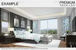موکاپ تخت خواب دونفره