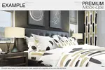 موکاپ تخت خواب دونفره
