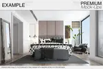 موکاپ تخت خواب و اتاق خواب