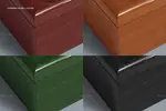 موکاپ جعبه طلا و جواهرات چوبی