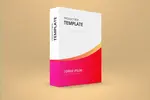 موکاپ جعبه محصول سه بعدی (3D)