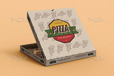 موکاپ جعبه پیتزا