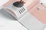 قالب لایه باز موکاپ مجله
