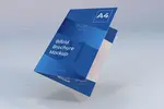 موکاپ بروشور دو لتی ساده