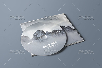 موکاپ کاور CD و DVD