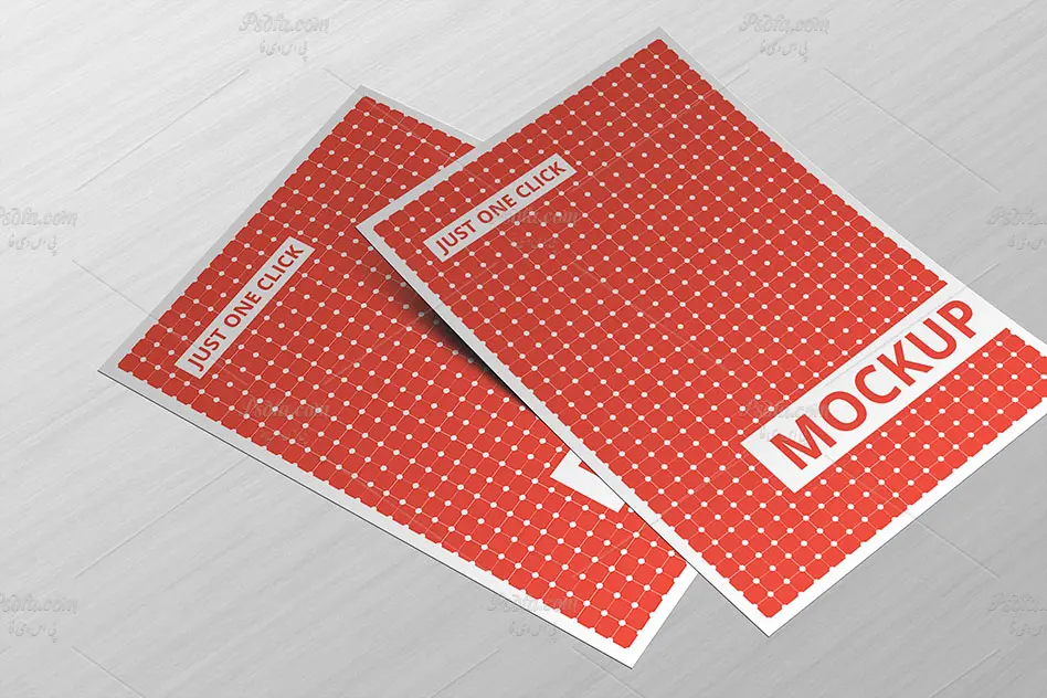 موکاپ تراکت، سربرگ، رزومه - 9 موکاپ تراکت، سربرگ، رزومه - 9