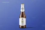 موکاپ بطری ماءالشعیر و دلستر