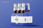 موکاپ بطری ماءالشعیر و دلستر