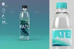 موکاپ بطری آب معدنی