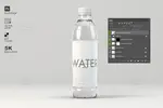 موکاپ بطری آب معدنی
